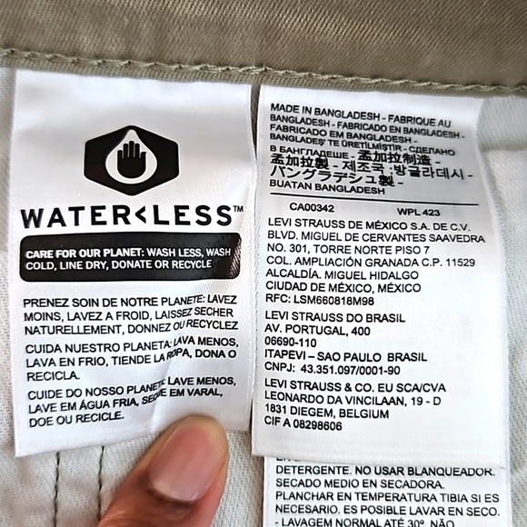 Levi's Mens Tan Cargo 541 Pants Size 40x32  NWOT - Picture 3 of 9